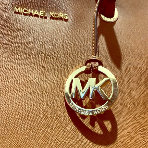 Michael Kors Megan Leather Tote - Picture 1 of 4
